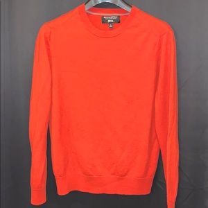 Banana Republic Bright Red Merino Wool Sweater